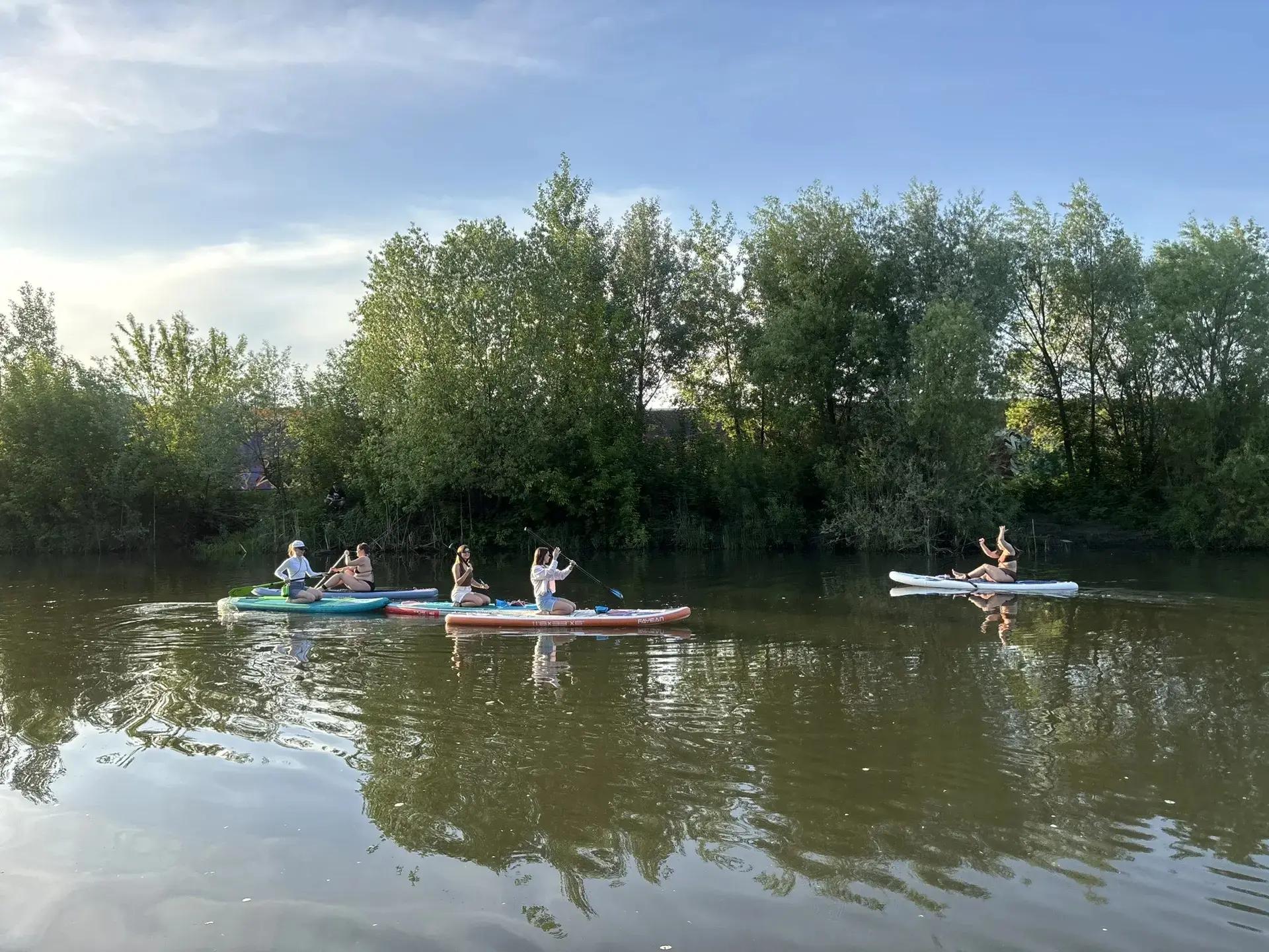 Сапы на воде