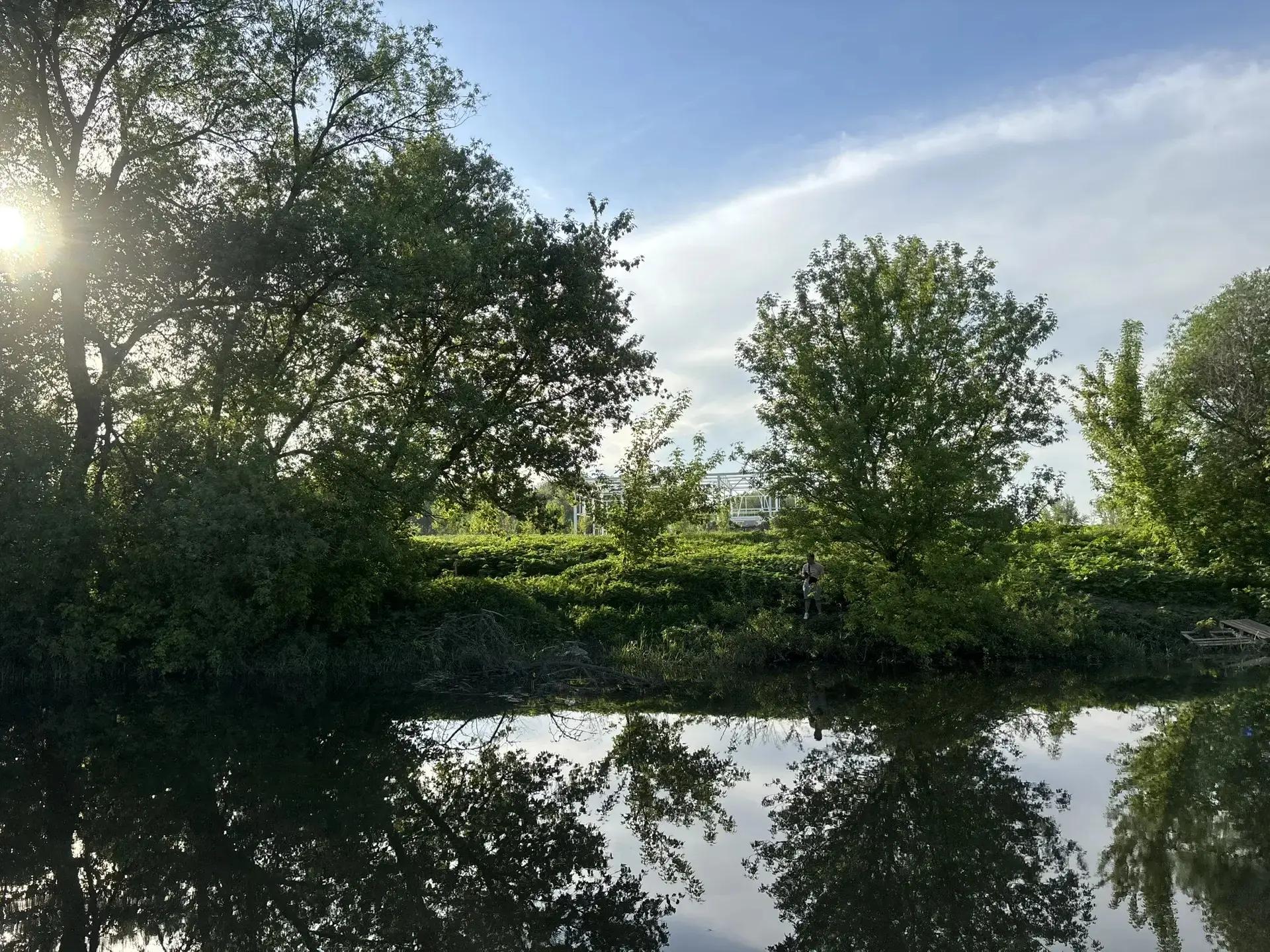 Колесо обозрения у воды
