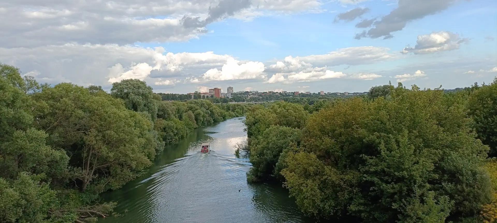 Река с высоты